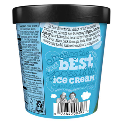 Ben & Jerry's Ice Cream Lights Caramel Action - Pint - Image 6