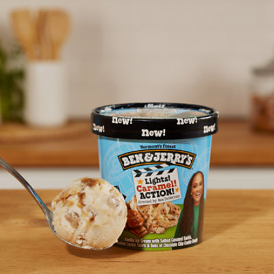 Ben & Jerry's Ice Cream Lights Caramel Action - Pint - Image 5