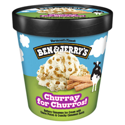 Ben & Jerry's Ice Cream Churray For Churros - Pint - Image 1