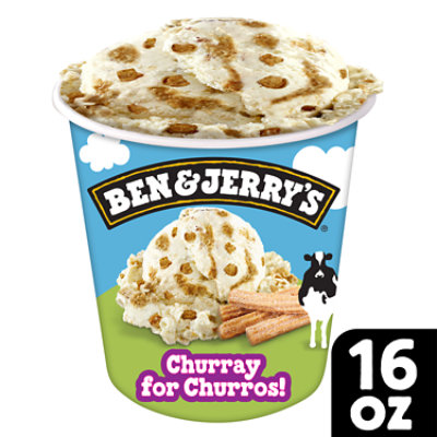 Ben & Jerry's Ice Cream Churray For Churros - Pint - Image 2