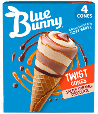 Carbs in small 2025 twist icecream cone