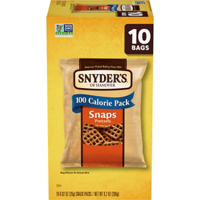 Snyder's of Hanover Snaps Pretzels - 10 Ct - 0.92 Oz - Image 1