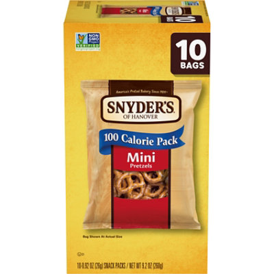 Snyder's of Hanover Mini Pretzels - 10 Ct - 0.92 Oz - Image 1