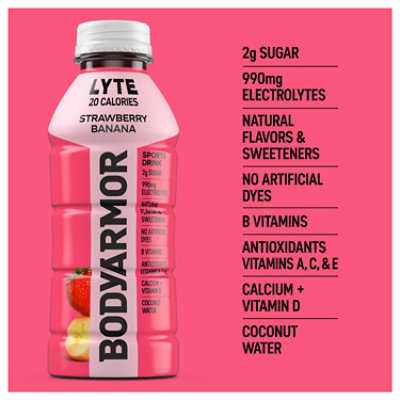 Body Armor Lyte Strawberry Banana 16fz - 16 FZ - Image 4