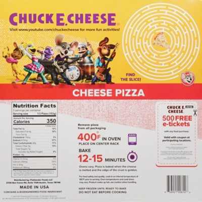 Chuck E Cheese Cheese Pizza - 17.05 Oz - Image 6