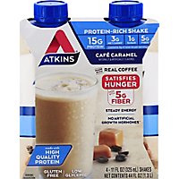 Atkins Ready To Drink Cafe Caramel Latte Iced Coffee - 4-11 Fl. Oz. - Image 2