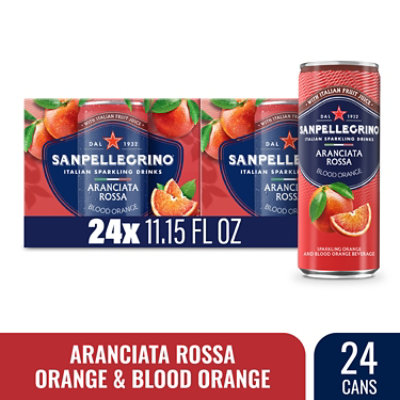 San Pellegrino Aranciata Rossa - 24-11.15 Oz - Image 1