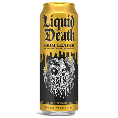 Liquid Death Grim Leafer Tea - 19.2 Fl. Oz. - Image 1