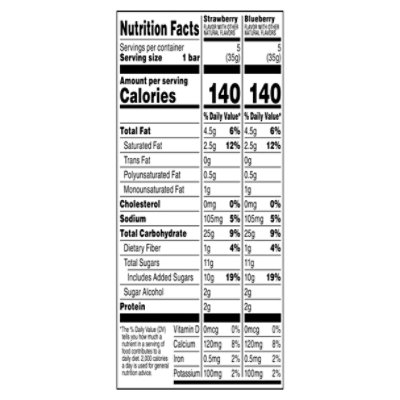 Quaker Chewy Yogurt Variety Pack 10 Count - 12.3 OZ - Image 4