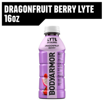 BODYARMOR Lyte Dragonfruit Berry Bottle - 16 Fl. Oz. - Image 1