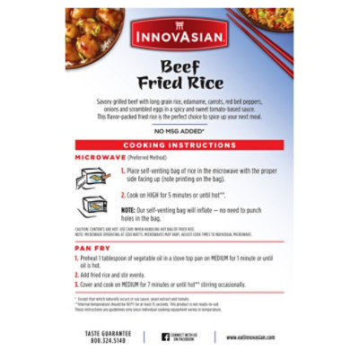 InnovAsian Beef Fried Rice - 16 Oz - Image 7