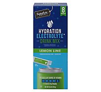 Signature Select Hydration Drink Mix Lemon Lime 8 Count - 8 CT