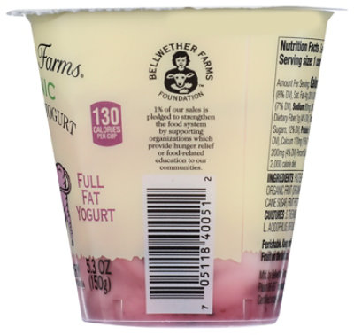 Bellwether Farms Blackberry Whole Milk Grade A Organic Yogurt - 5.3 Oz - Image 3