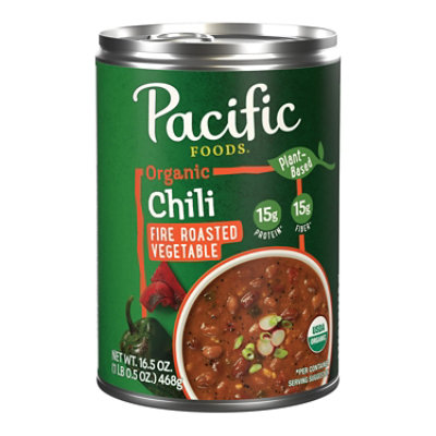 Pacific Foods Organic Fire Roasted Vegetable Chili - 16.5 Oz - Image 1