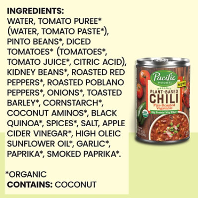 Pacific Foods Organic Fire Roasted Vegetable Chili - 16.5 Oz - Image 5