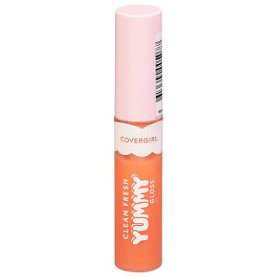 Cover Girl Yummy Gloss Peach Out Clean Fresh Lip Gloss - 250 Count - Image 1