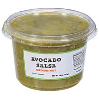 Jaffa Avocado Medium Hot Salsa -16 Oz - Image 2