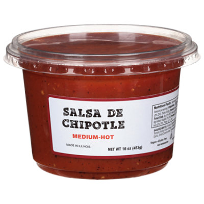 Jaffa De Chipotle Medium Hot Salsa - 16 Oz - Image 1