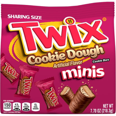 Twix Cookie Dough Miniature Stand Up Pouch Per Bag - 7.7 Oz - Image 1