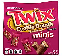 Twix Cookie Dough Miniature Stand Up Pouch Per Bag - 7.7 Oz