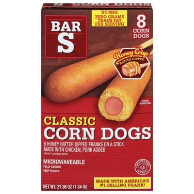 Bar S Classic Corn Dogs 21.44 Oz - 21.44 OZ - Image 2