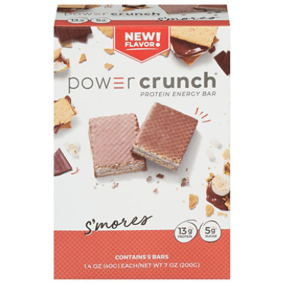 Power Crunch Smores Whey Protein Bars 5 Ct 1.4 Oz - 5-1.4 OZ - Image 3