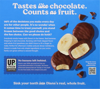 Diana's Milk Chocolate Banana Bites - 8 Oz - Image 5