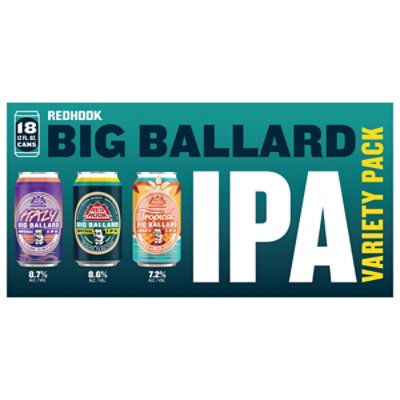 Redhook Big Ballard Ipa Variety Pack In Cans - 18-12 Fl. Oz. - Image 2