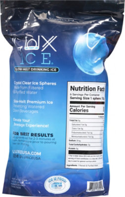 Lux Ice Slow-Melt Drinking Ice 6 Count - 22 Oz - Image 6