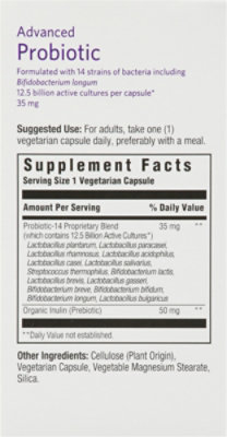 Signature Select/Care Dietary Supplement Probiotic 14 Strains Capsules 35mg 90 Ct - 90 CT - Image 4