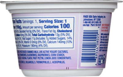 Fage Total 0% Blended With Mixed Berries Greek Yogurt Cup - 5.3oz - 5.3 OZ - Image 6