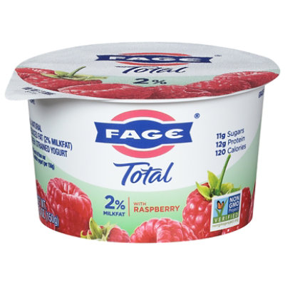 Fage Total 2% With Raspberry Greek Yogurt Cup - 5.3oz - 5.3 OZ - Image 1