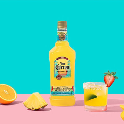 Jose Cuervo Authentic Margarita Tropical Paradise Ready to Drink Cocktail - 1.75 Liter - Image 3