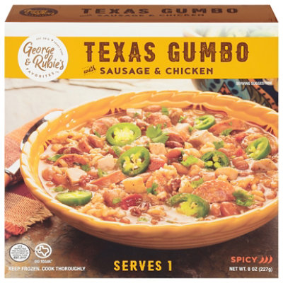 Texas Gumbo With Sausage And Chicken, 8oz Single Serve 1 Unit - 8 OZ