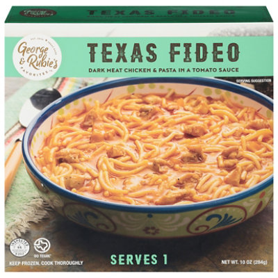 Texas Fideo With Dark Meat Chicken Single Serve - 10 OZ