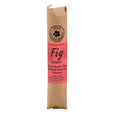 Hellenic Farms Fig Salami Smoked Paprika Aleppo Pepper - 6.4 Oz - Image 3