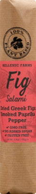 Hellenic Farms Fig Salami Smoked Paprika Aleppo Pepper - 6.4 Oz - Image 2