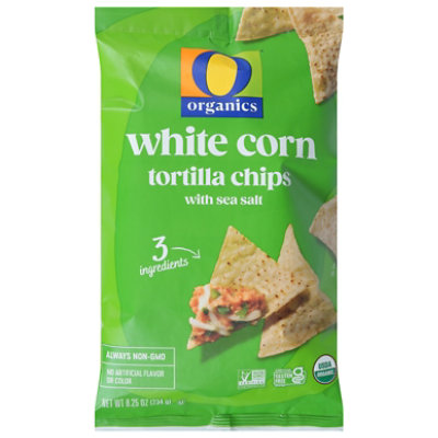 O Organics White Corn Tortilla Chips - 8.25 Oz - Image 3