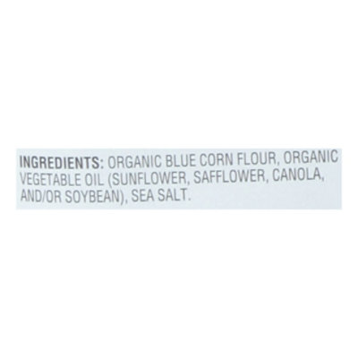 O Organics Blue Corn Tortilla Chips - 8.25 Oz - Image 3