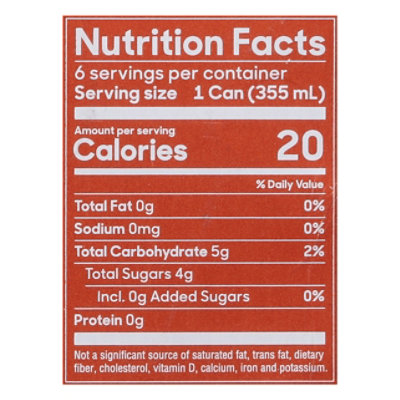 Sanzo Sparkling Water Mango 6 Count - 72 Fl. Oz. - Image 3