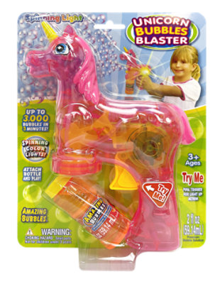 Play Day Spinner Light Unicorn Blaster - Each - Image 1