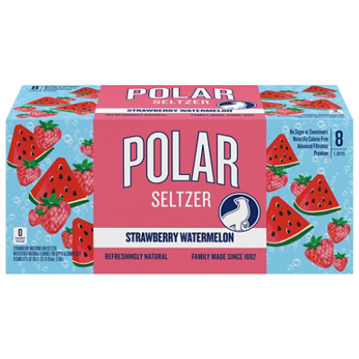 Polar Strawberry Watermelon Seltzer - 8-12 Fl. Oz. - Image 4