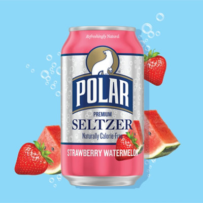 Polar Strawberry Watermelon Seltzer - 8-12 Fl. Oz. - Image 3