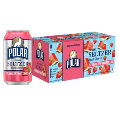 Polar Strawberry Watermelon Seltzer - 8-12 Fl. Oz. - Image 1