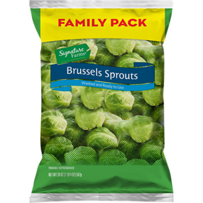 Signature Select/Farms Brussels Sprouts Family Pack - 20 Oz - Image 1