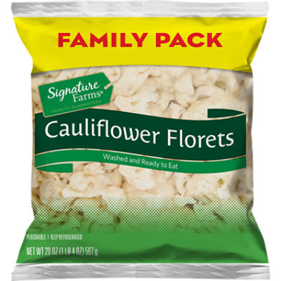 Signature SELECT/FARMS Cauliflower Florets Family Pack - 20 Oz - Image 1
