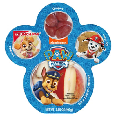 Paw Patrol Sliced Apples Cheese Grapes And Cookies - 3.65 Oz - Image 3