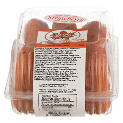 Strawberry Cake Donuts 6 Count - 10 Oz