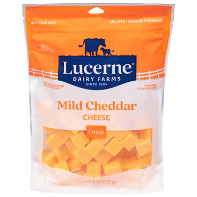 Lucerne Mild Cheddar Cheese Cubes 8oz - 8 Oz - Image 3