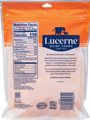 Lucerne Mild Cheddar Cheese Cubes 8oz - 8 Oz - Image 6